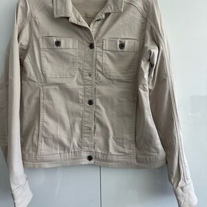 Kuhl Tan Utility Jacket with Minimalist Design